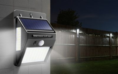 One, Two or Four Solar-Powered Motion Sensor LED Lights