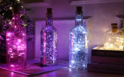 One, Two or Three Decorative Bottle Fairy String Lights