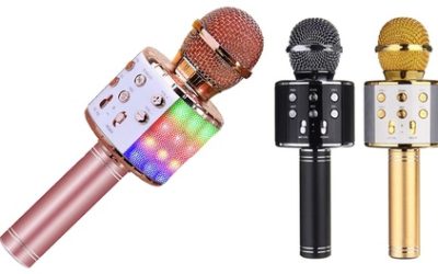One, Two or Three Bluetooth Karaoke Microphones