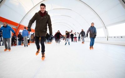 Dagje schaatsen voor 1-4 personen bij Schaatsbaan Rotterdam in De Esch