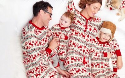 Christmas Two-Piece Family Pajamas Set