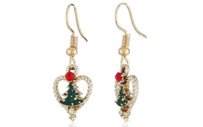 One, Two or Four Pairs of Christmas Earrings