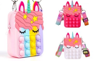 COOZi Pop Fidget Toy Shoulder Bag for Kids