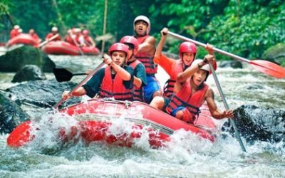Bali: Whitewater Rafting with Lunch for Two, Three or Four from Bali Sun Tours