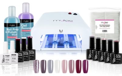 Mylee 36W UV Nail Curing Lamp with Gel Nail Essentials Kit