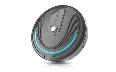 One or Two Battery-Powered or Rechargeable Cordless Robot Sweepers