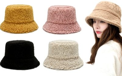 Soft Teddy Winter Bucket Hat