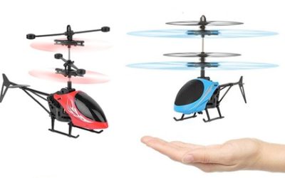 One, Two or Three Flying Infrared Helicopters
